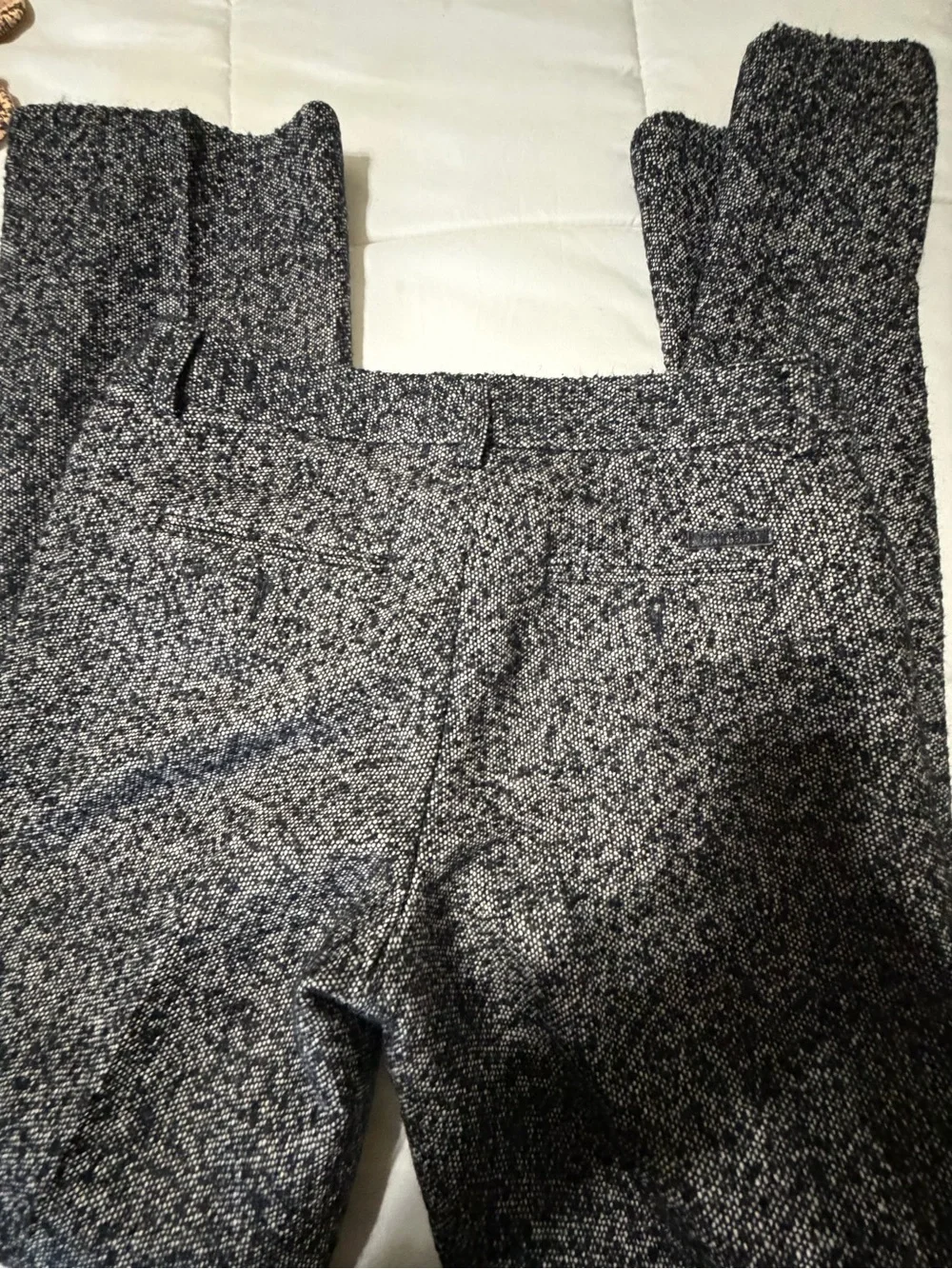 Express Gray Tweed Boot Cut Pants